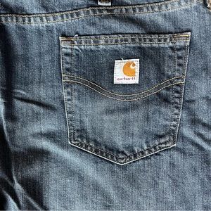 Carhartt Relaxed Fit Holter Jean Blue Denim Mens 44x30